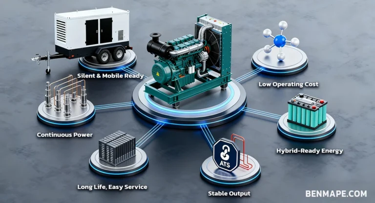 Advantages of diesel generator sets